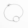 Bransoletka CIRCLE srebrna - obrazek 3