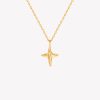 Naszyjniki ręcznie robione Mokave pozłacany - Gwiazda