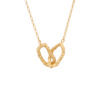 Naszyjnik TWIN FLAME pozłacany